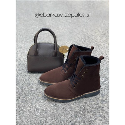 AB.Z. 27001 CHOCOLATE+Ab.Zapatos PELLE Peque (550) АКЦИЯ