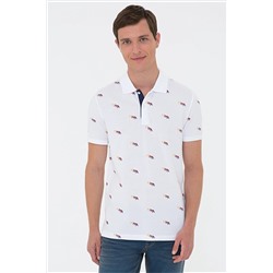 U.S. Polo Assn. Beyaz Erkek T-Shirt G081GL011.000.1226036