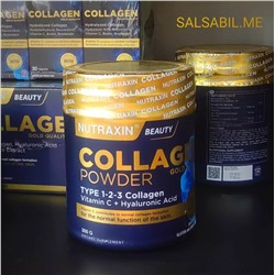Пептиды коллагена Nutraxin Collagen powder в порошке, 300г
