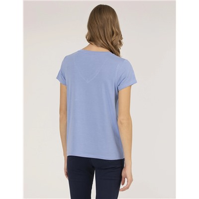 Mavi Comfort Fit V Yaka Basic Tişört