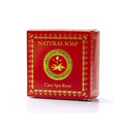 Мыло Спа c натуральным маслом розы от Мадам Хенг 50 гр / Madame Heng Care Spa Rose soap 50 g