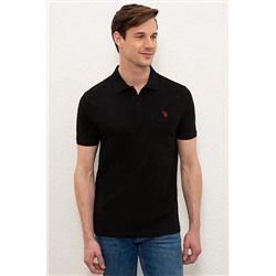 U.S. Polo Assn. Siyah Erkek T-Shirt 21YEAYDLTSHR001-001