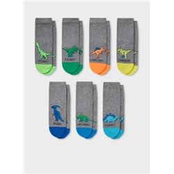 Multipack 7er - Dino - Socken