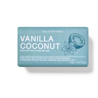 Vanilla Coconut Shea Butter Cleansing Bar