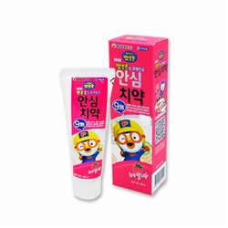 PORORO Зубная паста для детей со вкусом клубники PORORO TOOTHPASTE FOR KIDS STRAWBEERY  80gr