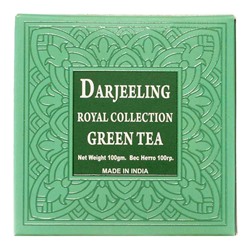 BHARAT BAZAAR Darjeeling green tea Чай Дарджилинг зеленый Роял коллекция 100г
