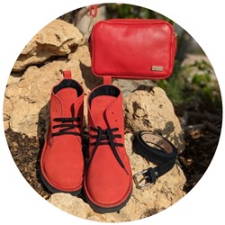 Ab. Zapatos 1619 New R · FUEGO+Pelle 21-20 (370) Rojo+Ab.Z cinturón 160 negro АКЦИЯ