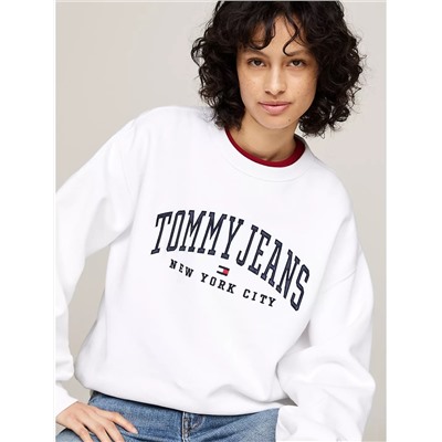 Tommy Jeans Embroidered Classic Tommy Logo Sweatshirt