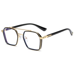 IQ20458 - Имиджевые очки antiblue ICONIQ  Золото с черным