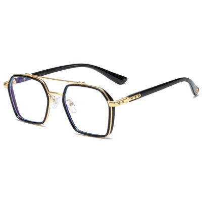 IQ20458 - Имиджевые очки antiblue ICONIQ  Золото с черным