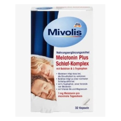 Melatonin Plus Schlaf-Komplex 32 Kapseln, 16 g