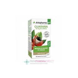 ArkoPharma ArkoGélules - Guarana - Brûleur De Graisses & Tonique - BIO 40 gélules