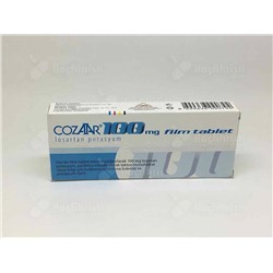 COZAAR 100 mg 28 tablet (аналог Казар)