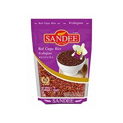 Красный нешлифованный рис от Sandee 1 кг / SANDEE Red Cargo rice 1000G