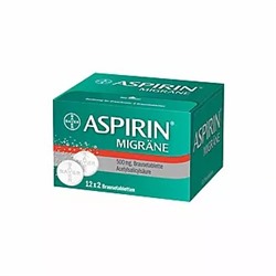 Aspirin Migräne Brausetabletten, 24 St
