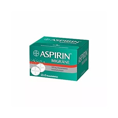 Aspirin Migräne Brausetabletten, 24 St