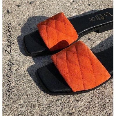 Ab.Zapatos 3420 mandarina+Pelle Cinturon (250) АКЦИЯ