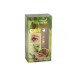 Омолаживающе-восстанавливающий улиточный гель для кожи вокруг глаз Snail Eye Gel от Royal Thai Herb 15 мл / Royal Thai Herb Snail Eye Gel 15 ml