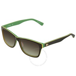 LACOSTEGreen Gradient Square Sunglasses L683S-315 55