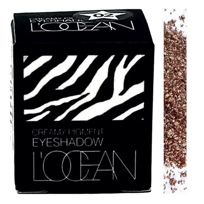 L’ocean Кремовые пигментные тени / Creamy Pigment Eye Shadow #06 Monica Gold, 1,8 г