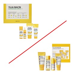 SOME BY MI YUJA NIACIN 30 DAYS BRIGHTENING STARTER KIT Набор: тонер, сыворотка, гель-крем, маска 30мл+10мл+20г+30мл