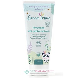 Green Tribu Pommade des Petites Fesses - Crème pour le Change - Siège - BIO 75 ml
