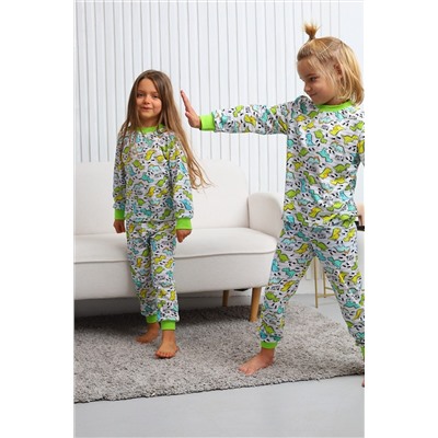 Детская пижама с брюками Дино арт. ПИЖ-104 НАТАЛИ #952167