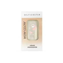 [SELFIE STAR] Хайлайтер для лица и тела жидкий ПОЦЕЛУЙ СОЛНЦА Liquid Highlighter Wow Glow Sun Kiss, 20 мл