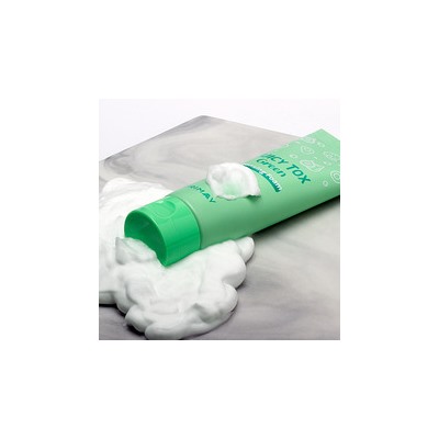 Juicy Tox Green Cleansing Foam, Очищающая пенка на основе зеленого комплекса