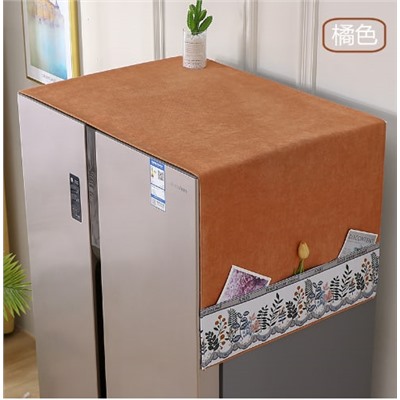 Тканевый чехол нескользящий для холодильника/ стиральной машины  универсальный 55*140см