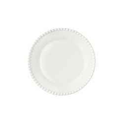 Тарелка закусочная Tiffany, белая, 19 см, 60351