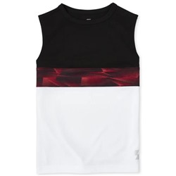 Boys Mix And Match Colorblock Performance Muscle Top