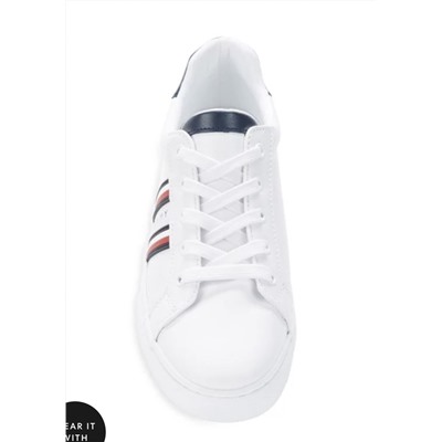 TOMMY HILFIGER Striped Logo Sneakers