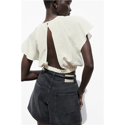 Z1975 MOM-FIT HIGH-WAIST SHORTS