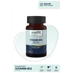 Selfit Vitamin B12 1000 Mcg 100 Dilaltı Tablet 15011227001
