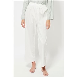 Pantalón de pijama cintura alta - Blanco