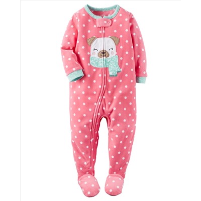 1-Piece Fleece PJs