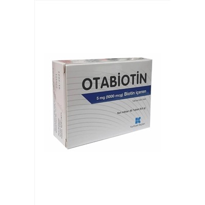 Kurtsan Otabiotin 5 Mg Biotin Içeren Takviye Edici Gıda 60 Tablet 8699512011332