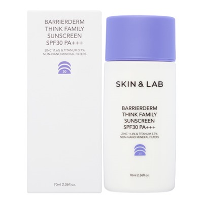 SKIN&amp;LAB Barrierderm Think Family Sunscreen  Солнцезащитный крем 70мл