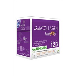 Suda Collagen Multiform Tip1 Tip2 Tip3 Kolajen & Magnezyum 15gr 30 Saşe 8681571357599