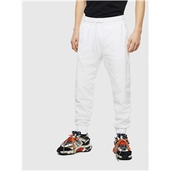 P-ORTEX Panelled Sweatpants with fluo print