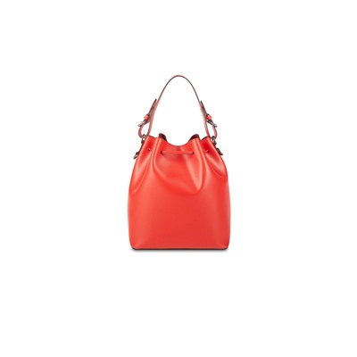 Bolso saco de piel Jila Rojo