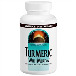 Source Naturals, Комплекс с куркумой Meriva, 500 мг, 30 капсул