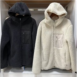 Куртка из искусственного овечьего флиса polar fleece с длинными рукавами