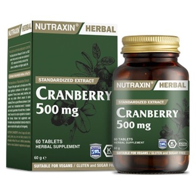 Nutraxin Cranberry Экстракт клюквы при инфекции мочевыводящих путей
