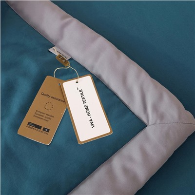 Комплект постельного белья Однотонный Сатин с Одеялом (простынь на резинке) FBR005