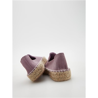 Espadrilles aus Leder