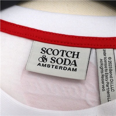 Футболки с яркими принтами Scotc*h&Sod*a  Экспорт в Голландию