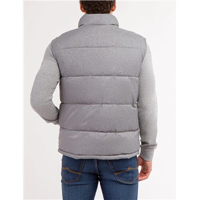 SIGNATURE VEST WITH SHERPA COLLAR