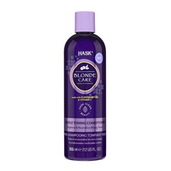 [HASK] Кондиционер для светлых волос оттеночный ФИОЛЕТОВЫЙ Blonde Care Purple Conditioner, 355 мл